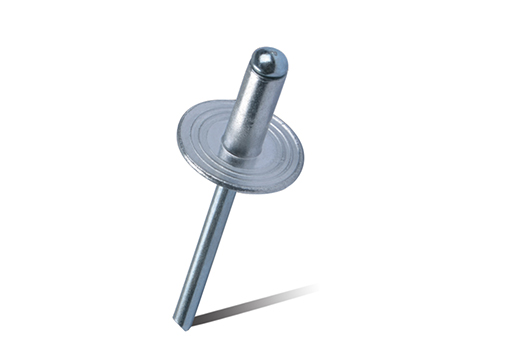 Aluminium/stål stora huvudblinda nitar